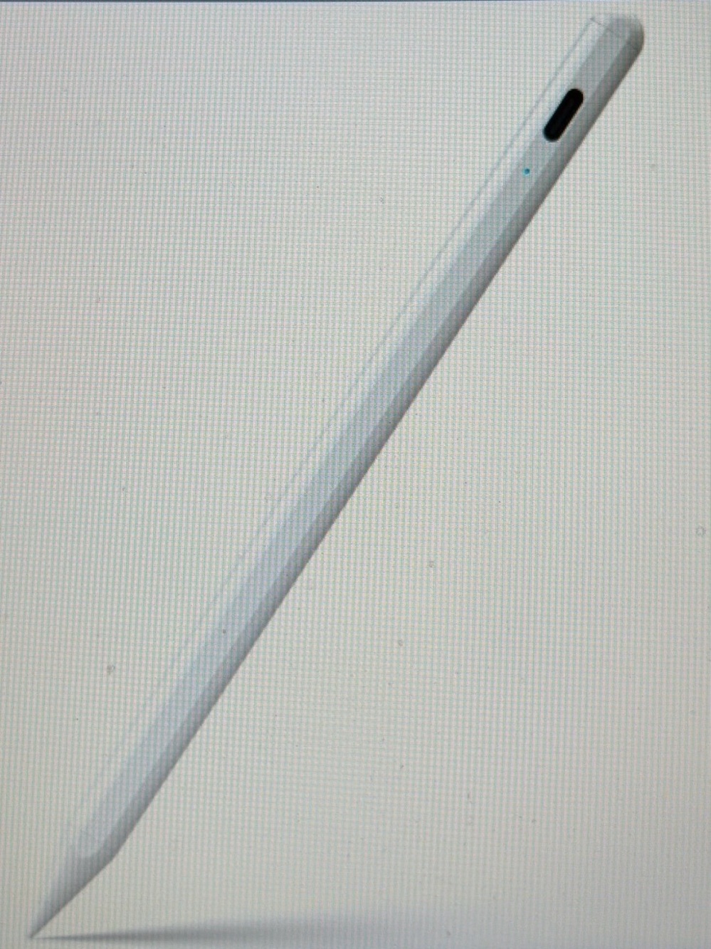 Stylus Pen by JAMJAKE for iPad 6-11th Gen-2X Fast Charge, Palm Rejection-White